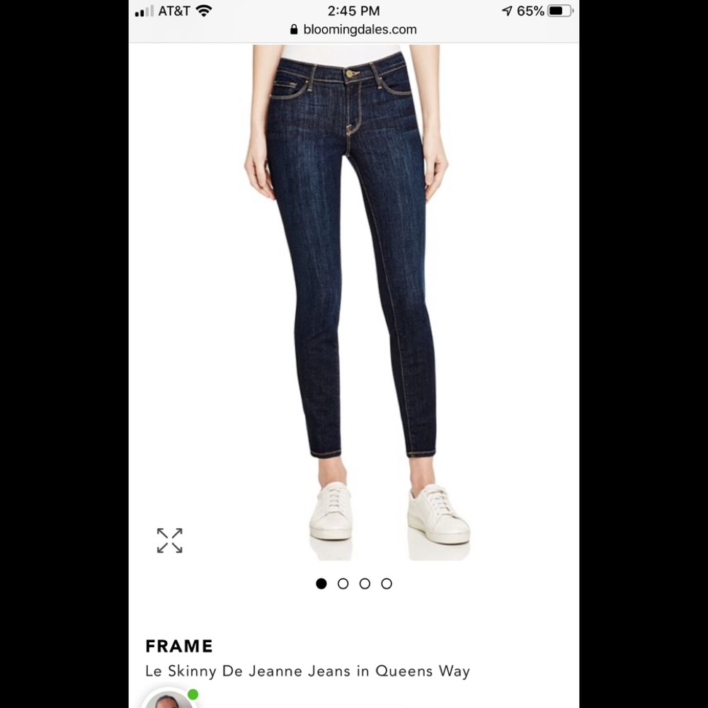 Frame le skinny de Jeanne